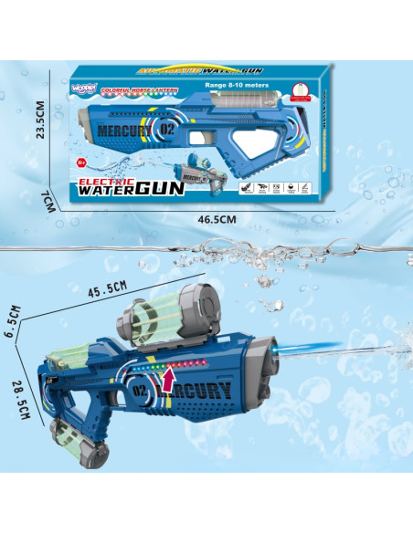 WOOPIE Pistolet na Wodę Elektryczny Automatyczny Merkury WOOPIE Pistolet na Wodę Elektryczny Automatyczny Merkury