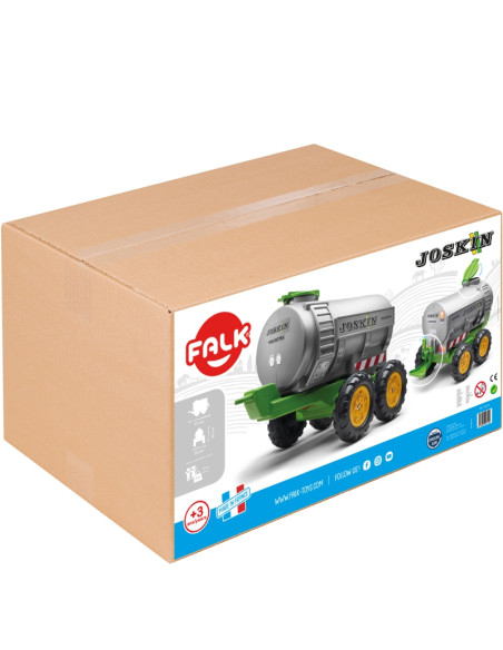 FALK Joskin cisterna - priekaba vaikams nuo 3 metų FALK Joskin cisterna - priekaba vaikams nuo 3 metų