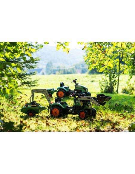 FALK Farm Lander traktorius ekskavatorius-krautuvas 2-5 metų vaikams FALK Farm Lander traktorius ekskavatorius-krautuvas 2-5 metų vaikams