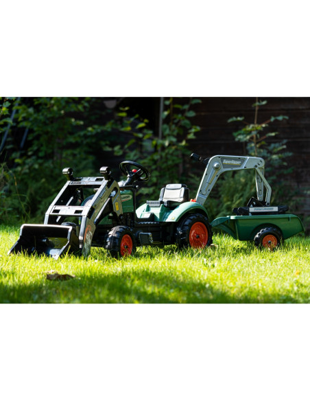 FALK Farm Lander traktorius ekskavatorius-krautuvas 2-5 metų vaikams FALK Farm Lander traktorius ekskavatorius-krautuvas 2-5 metų vaikams