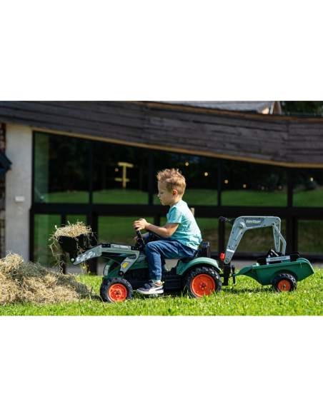 FALK Farm Lander traktorius ekskavatorius-krautuvas 2-5 metų vaikams