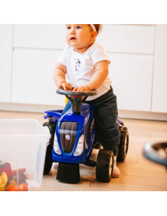 FALK traktorius Baby New Holland Blue su priekaba + atsargomis. nuo 1 metų 2