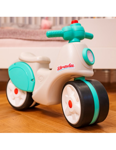 FALK važiuojamasis paspirtukas Strada Retro tylios padangos