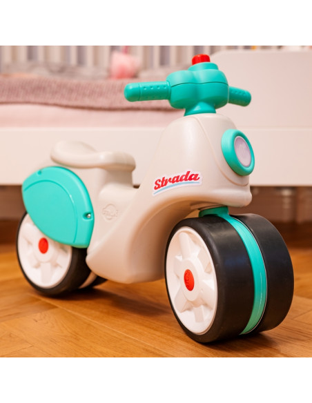 FALK važiuojamasis paspirtukas Strada Retro tylios padangos