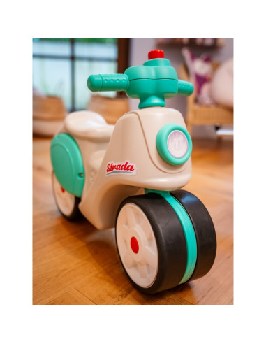 FALK važiuojamasis paspirtukas Strada Retro tylios padangos