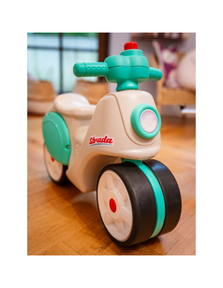 FALK važiuojamasis paspirtukas Strada Retro tylios padangos FALK važiuojamasis paspirtukas Strada Retro tylios padangos