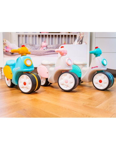 FALK važiuojamasis paspirtukas Strada Retro tylios padangos