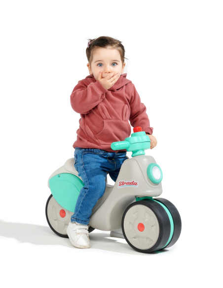 FALK važiuojamasis paspirtukas Strada Retro tylios padangos