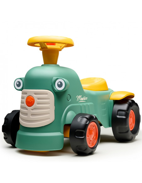FALK Baby Maurice traktorius Green Vintage su priekaba nuo 1 metų
