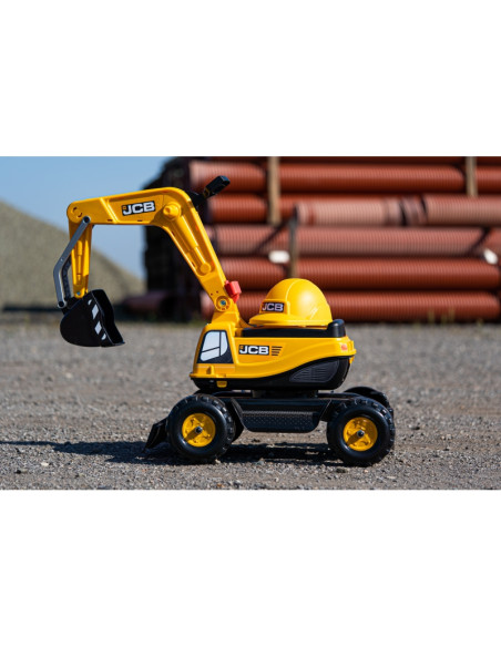 FALK Koparka JCB DIGGER Obrotowa Żółta Ruchoma Łyżka Od 3 Lat.
