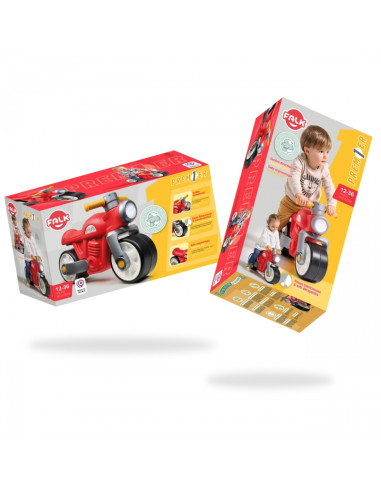 FALK Cross Country Ride Variklis Prem1er Retro Red (tylūs ratai)