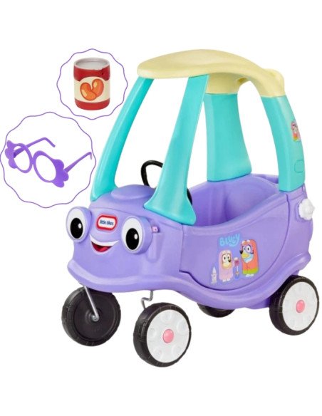 Little Tikes Ride-on Cozy Coupe Bluey Little Tikes Ride-on Cozy Coupe Bluey
