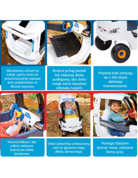 LITTLE TIKES Cozy Coupe Ride-on – Space Rover