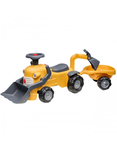 FALK Walker Marcel ekskavatorius - paspirtukas su priekaba