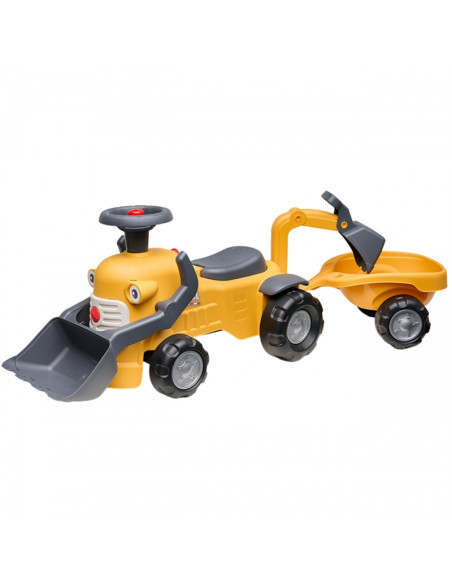 FALK Walker Marcel ekskavatorius - paspirtukas su priekaba