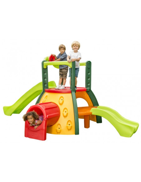 Little Tikes Super Monkey Grove Color 2/1 žaidimų aikštelė - čiuožykla Little Tikes Super Monkey Grove Color 2/1 žaidimų aikštelė - čiuožykla