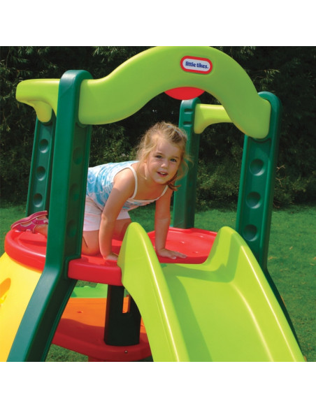 Little Tikes Super Monkey Grove Color 2/1 žaidimų aikštelė - čiuožykla