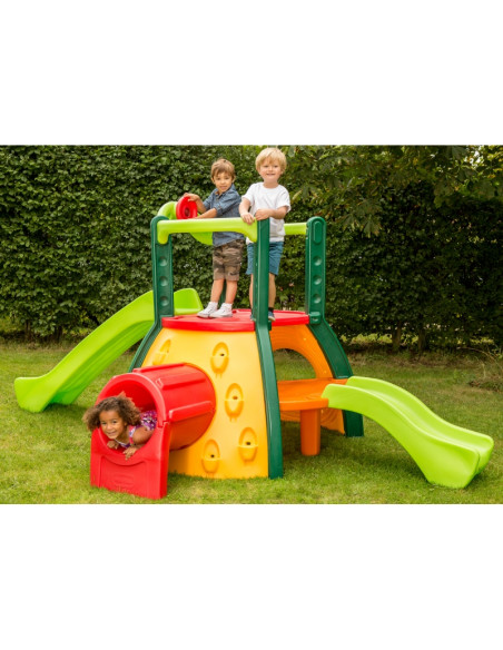 Little Tikes Super Monkey Grove Color 2/1 žaidimų aikštelė - čiuožykla Little Tikes Super Monkey Grove Color 2/1 žaidimų aikštelė - čiuožykla