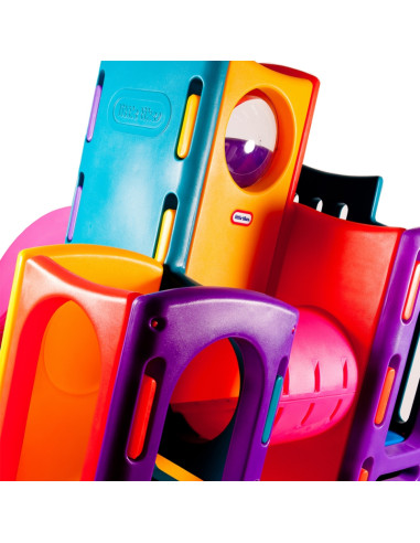 Mažoji Tikes didelė žaidimų aikštelė beždžionių giraitė su čiuožyklomis