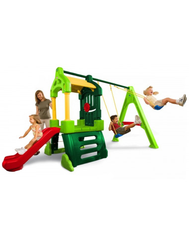 Little Tikes žaidimų aikštelė Clubhouse Slide Swing