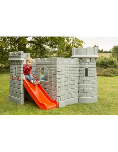 Mažoji Tikes klasikinė pilis su čiuožykla