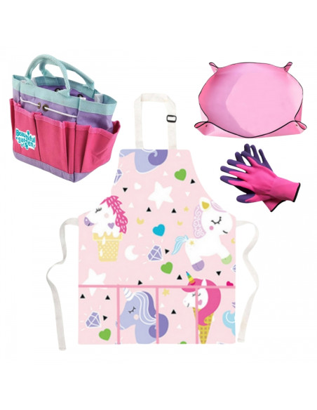 WOOPIE Mažojo sodininko rinkinys 18 el. "Vienaragis"