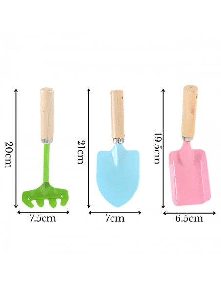 WOOPIE Mažojo sodininko rinkinys 18 el. "Vienaragis"