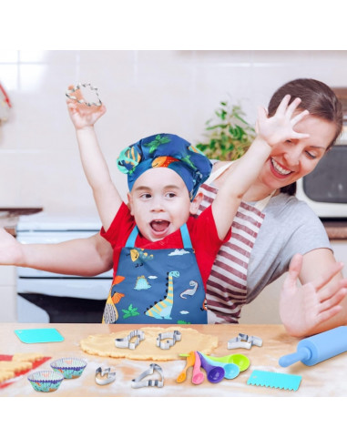 WOOPIE Dino mažojo virėjo rinkinys