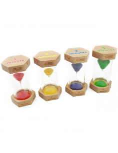 MASTERKIDZ smėlio laikrodžio rinkinys - Time Science