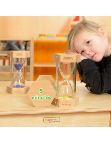 MASTERKIDZ smėlio laikrodžio rinkinys - Time Science
