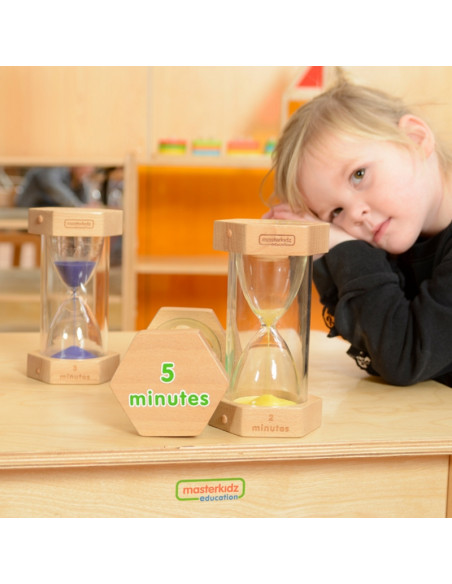 MASTERKIDZ smėlio laikrodžio rinkinys - Time Science