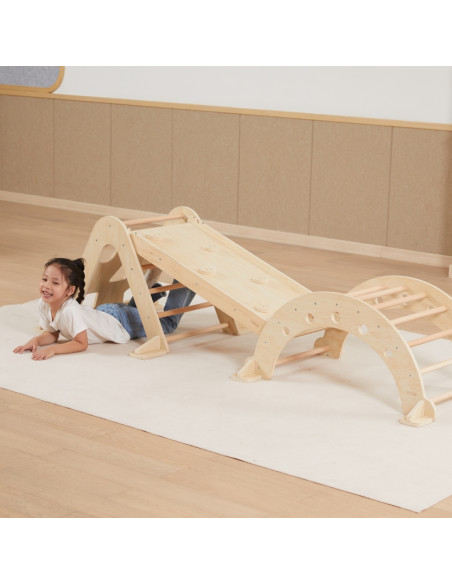 VIGA medinė tiesi laipiojimo sienelė