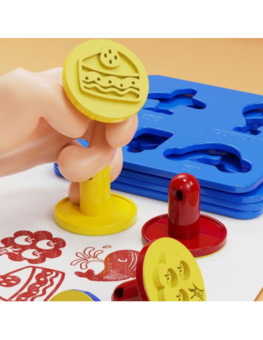 WOOPIE akvarelės kilimėlis XXL 100x80cm Fairies Pink