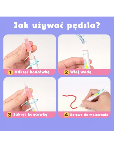 WOOPIE 2 viename XXL tapybos akvarele kilimėlis, šviečia tamsoje