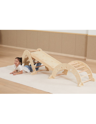 VIGA medinis rokeris natūralus Montessori