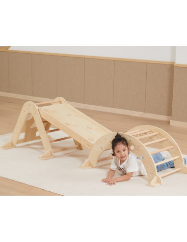 VIGA medinis rokeris natūralus Montessori