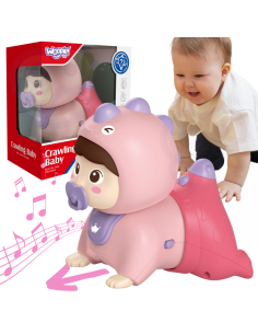 WOOPIE BABY žaislas su melodijomis - šliaužiantis kūdikis