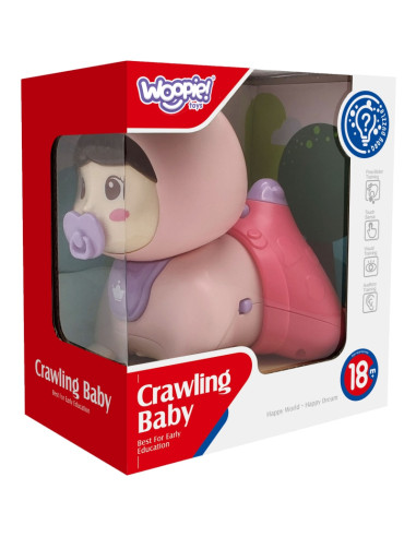WOOPIE BABY žaislas su melodijomis - šliaužiantis kūdikis