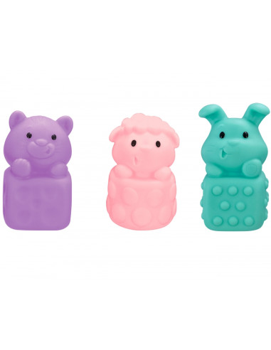 WOOPIE BABY Soft Sensory Animals Set of 6