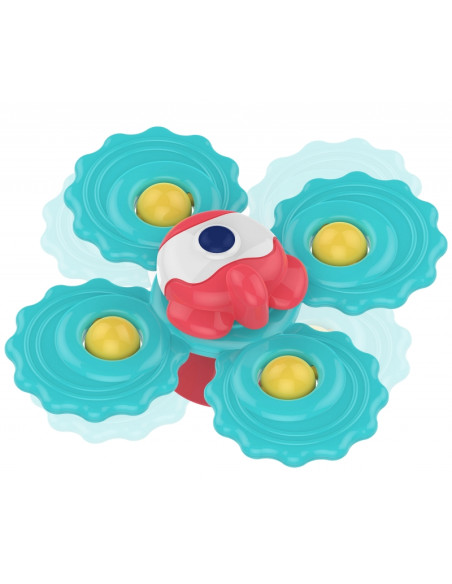 WOOPIE BABY Gryzak Spinner Wirujący z Przyssawką Zestaw 3 szt _5SZT WOOPIE BABY Gryzak Spinner Wirujący z Przyssawką Zestaw 3 szt _5SZT