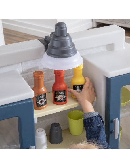 2 STEP Moderni realistiška vaikų virtuvė su daugybe priedų