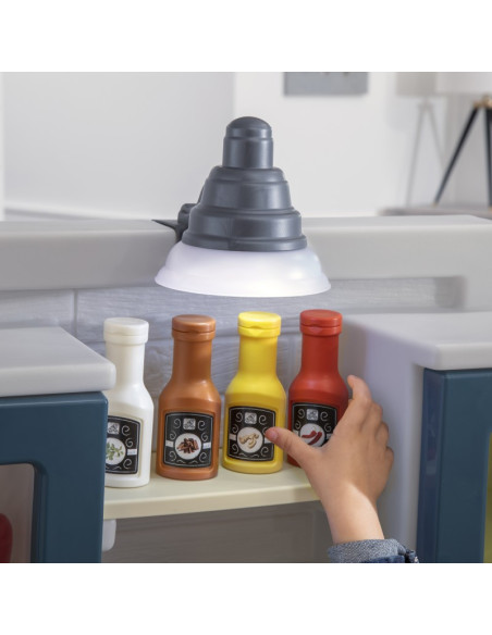 2 STEP Moderni realistiška vaikų virtuvė su daugybe priedų