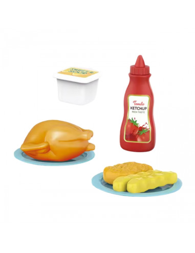 WOOPIE rožinė vištiena mikrobangų krosnelėje