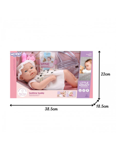 WOOPIE ROYAL kūdikio lėlė 38 cm su priedais