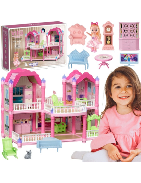 WOOPIE Dollhouse Garden Villa 156 pcs.