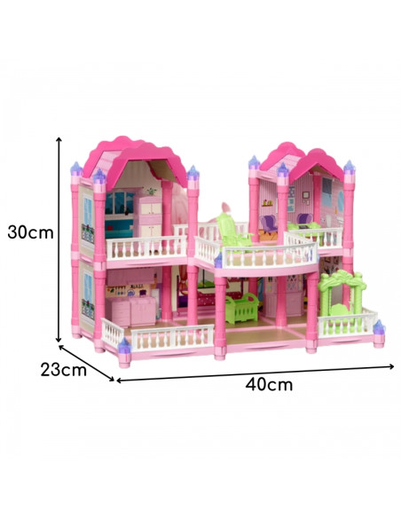 WOOPIE Dollhouse Garden Villa 156 pcs.