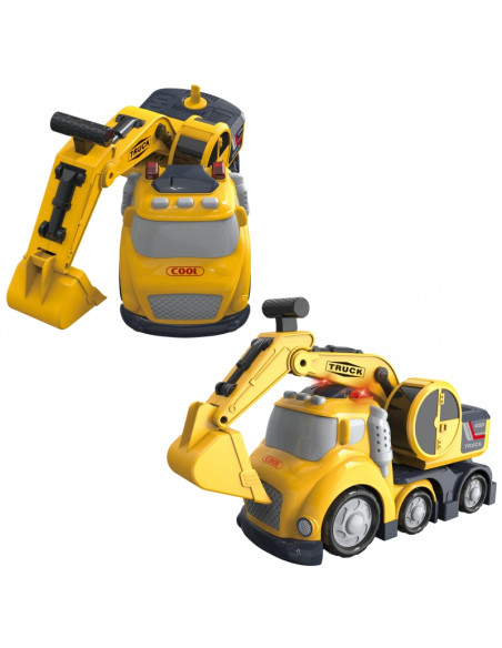 WOOPIE City Экскаватор - грузовик со звуковыми и световыми эффектами