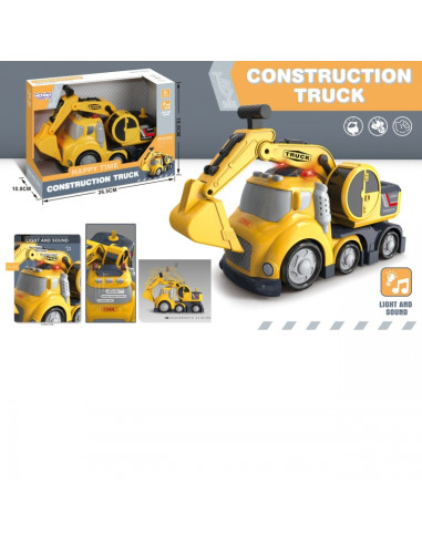 WOOPIE City Экскаватор - грузовик со звуковыми и световыми эффектами