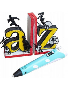 WOOPIE Długopis 3D Dla Dzieci Zestaw z Wyświetlaczem LED - Kreatywna Zabawa 2