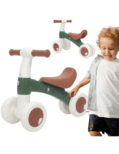 Беговел WOOPIE Green, четырехколесный